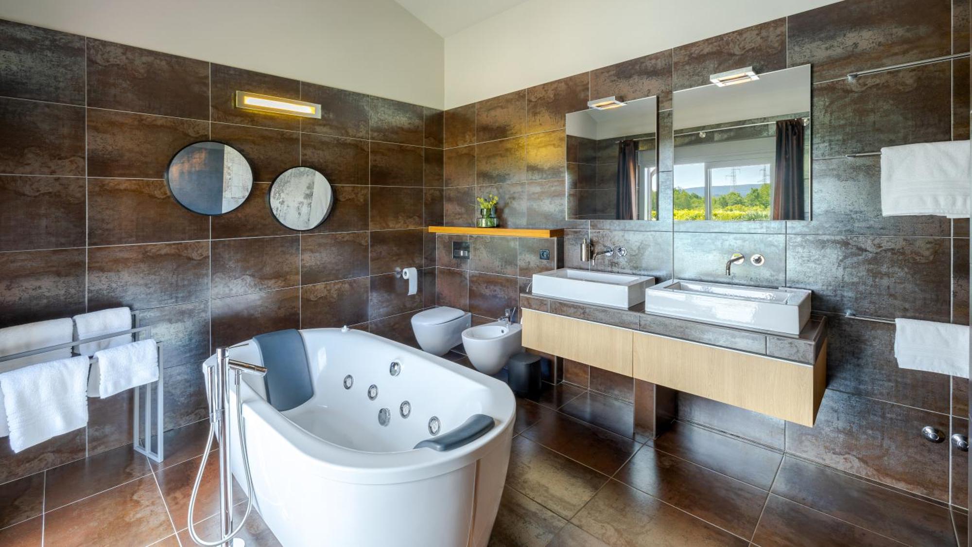Villa Labin In Zartinj - Luxury Privacy Heated Pool With Auto Cover ภายนอก รูปภาพ